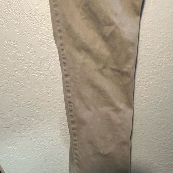 Y2K Classic Levi's 511 Tan Chinos Pants Straight Leg Tapered Retro Premium 36X30 - Picture 4 of 9